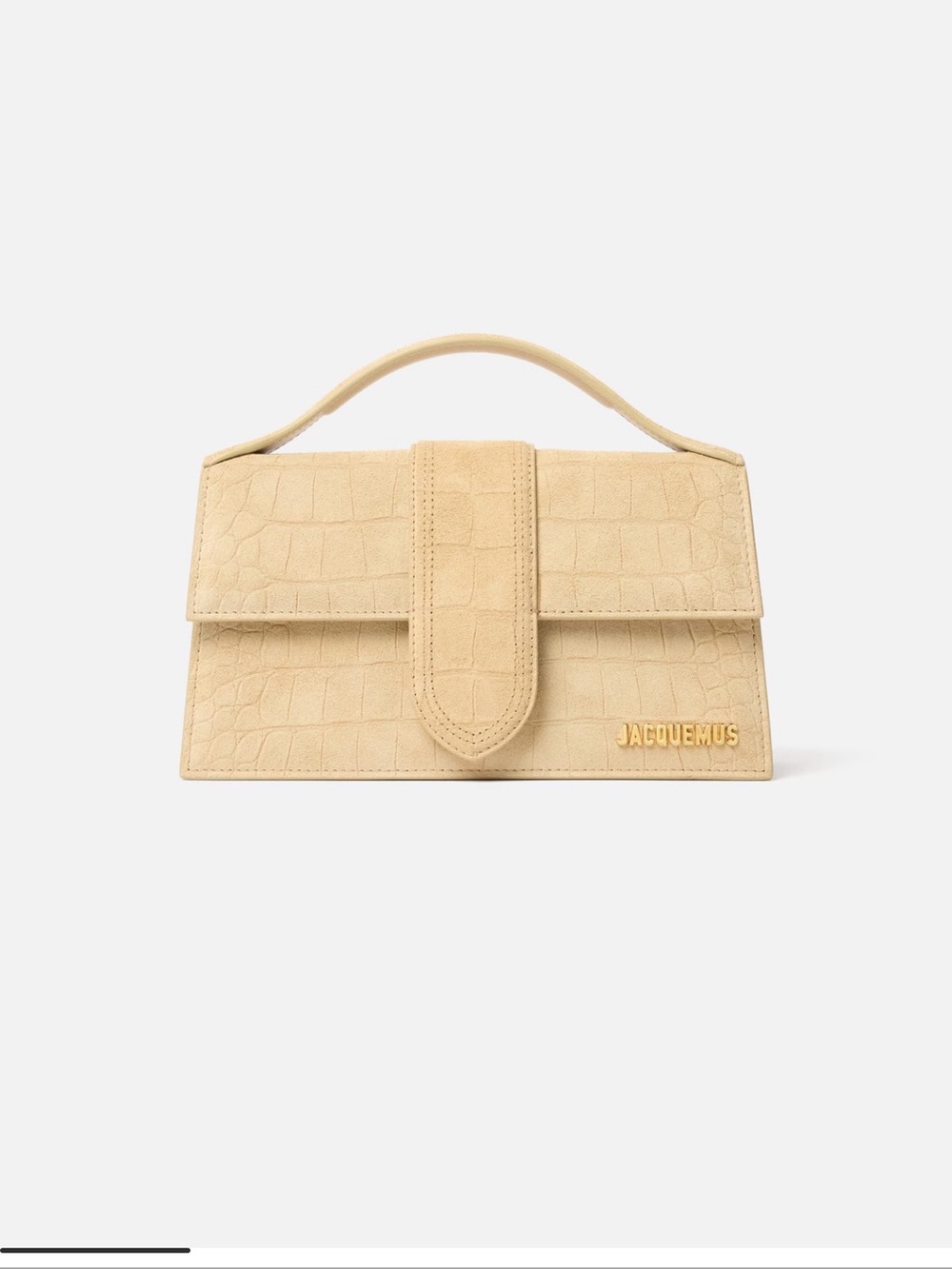 Jacquemus Le Grand bambino calf leather beige - Picture 1 of 9